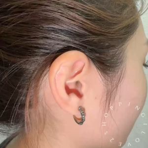 🇲🇾D36 Korea Creative Stainless Steel Eagle Claw Stud Earrings Trendy Male Earrings 欧美防过敏耳饰 钛钢不锈钢鹰爪耳钉潮男耳环耳骨钉