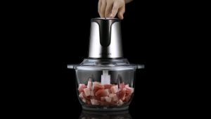 Máy Xay Thịt Cao Cấp Lock&Lock Meat Chopper EJM186SLV Công Suất 400w- 24L -  Hàng chính hãng Bảo Hành 2 Năm