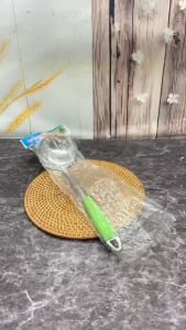 ALAT DAPUR SERBAGUNA CENTONG KUAH SAYUR MASAK ANTI LENGKET ANTI KARAT TAHAN PANAS SUP STAINLESS STEEL GAGANG PLASTIK