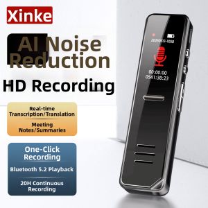 Shinco | AI Smart Professional High-definition Noise Reduction Text Conversion Real-time Translation Voice Recorder
