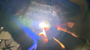 Lampu Depan Motor Bebek / led depan 2 sisi M2B cree original AC/DC 8watt H6 Beat Mio Vario Dan lain lain