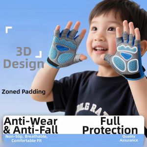 GUOQI | Children Outdoor Sports Gloves Anti-slip Wear-resistant