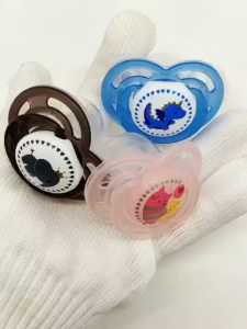 Baby Pacifier for Newborn Toddler BPA Free Food Grade Orthodontics Cute Pacifier for Baby Flat Teat