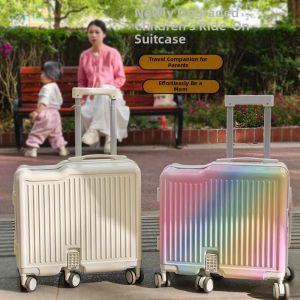 ROMADA | Child Rideable 20-inch Travel Carry-on Luggage