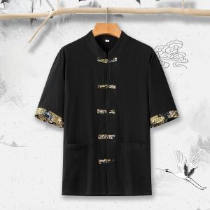 Bộ Đồ Tu Tập Phật Giáo Cho Nam Vải Lanh Cotton Dài Tay Quần Dài Mùa Hè Phong Cách Trung Hoa Thời Trang Hợp Thời Trang