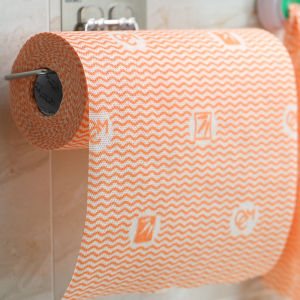 Kakuma Disposable Kitchen Towel Bamboo Fiber Dishcloth Oil Resistant Tablecloth Water Absorbent Dish Towel Household Cleaning Tool