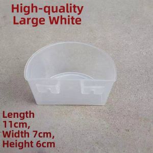 Hanging Chicken and Pigeon Water Feeder Long Round Food Trough