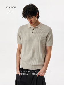 RIMO | Vintage Style Linen T-Shirt Polo Shirt