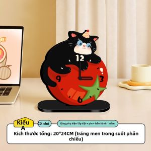 RUIDEDAN | Đồng Hồ Để Bàn Đa Màu Ít Ồn