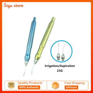 Titanium Ophthalmic Irrigation/Aspiration Handpiece 23G for Water Sucking Ophthalmic Forceps Ophthalmic Instruments