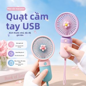 Jiaxun | Quạt Mini Cầm Tay USB Đế Để Bàn