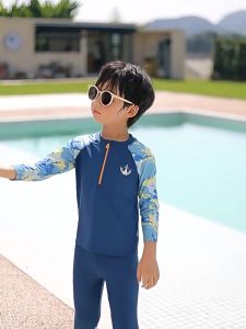 Bộ đồ bơi dành cho Bé Trai YUKE-YY2372 Áo + Quần dài Vải mềm Thoáng khí / Đã kiểm định chất lượng