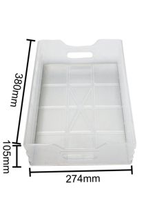 Aircraft Kitchen Trolley Aviation Dining Car Storage Box Neutral Supporting Plastic Aluminum Transparent Drawer Household Storage Box