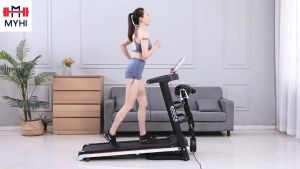 【รับประกัน10ปี】MY-HI ลู่วิ่งไฟฟ้า 3.5 แรงม้า ลู่วิ่ง treadmills ลู่วิ่งฟิตเนส สายพาน68cm น้ำมันออโต้ สปริงโช๊คใหญ่ 12km/h โช๊คคู่ใหญ่ ลู่วิ่งสายพาน A6 - Lazada