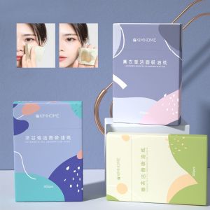 300pcs Face Oil Blotting Paper Natural Green Tea Oil Absorbing Tissues Portable Extractor Oil Blotting Paper