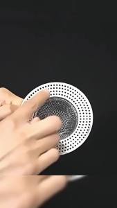 HB 7.8cm Stainless Steel Sink Filter Kitchen Bathroom Floor Drain Mesh Filters Drain Basket Strainer