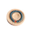 Vòng Tay Đá Thảo Dược Tự Nhiên Thủ Công Unisex, Thiết Kế Ngũ Hành, Hương Trầm Chùa, Hạt Tròn Thời Trang, Phụ Kiện.. 