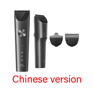 MiJia | Original MIJIA Hair Clipper 2nd Kit Set Titanium Blade Cordless Hair Trimmer USB-C IPX7 Waterproof LCD Professional Barber (CN)