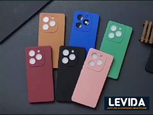 Itel S23 Plus Softcase Macaron Pro Black Kamera Itel S23 Plus