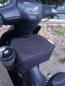 Keranjang motor supra fit lama / bajuri fit x set cover keranjang tengah
