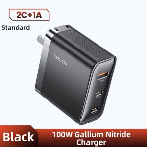 Toocki | 100W Fast Charging GaN Charger with Type-C PD Ports