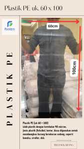 Plastik Jumbo PE ORI 100×20090×12060x100 perLembar(harga sudah termasuk harga 2 lembar)