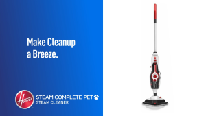 Hoover WH21000-SAA 10-in-1 Multipurpose Steam Cleaner – Deep Clean & Sanitize with 99.9% Germ Kill!