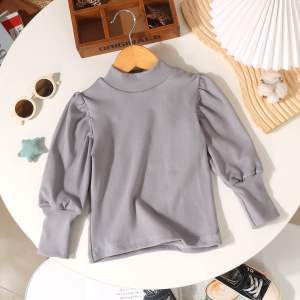 Kids Girl Puff Sleeve Top Blouse