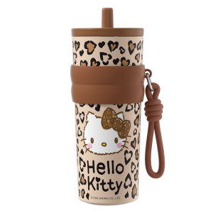 LIKE BB | Cute High Capacity Ceramic Thermal Cup With Straw