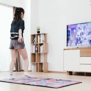 Dancing Mat Wireless Dance Mat Game Indoor Dancing Pad Double Dancing Mat Multi-Function for PC TV
