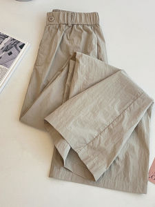 High Waist Wide Leg Brown Pants Womens Autumn Casual Loose Fit plus Size Fashionable plus Size Sensation Casual Trousers