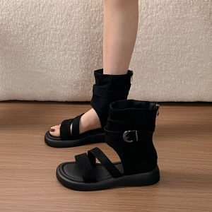 XUJIA | Vintage Thick-soled Slimming Cool Boot