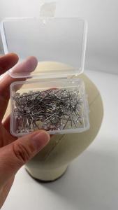 100pcs Wig Fixing Pins for Wig Head & Hair Extension Making