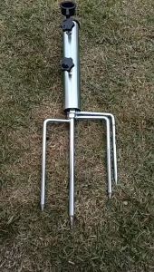 Garden Umbrella Stand Outdoor Umbrella Anchor 4 Leg Patio Umbrella Holder Camping Ground Anchor Payung Sauh