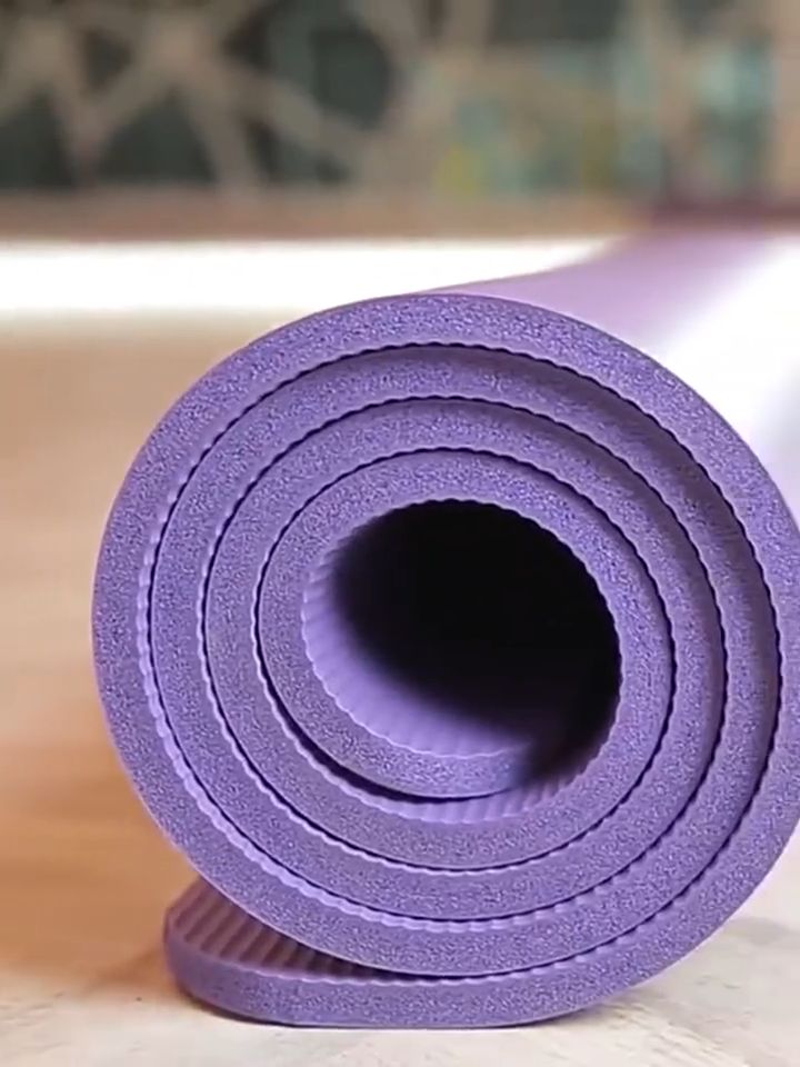 Z-Gadget⚡ Yoga Mat Anti Slip Exercise Mat Tikar Senaman Fitness NBR Yoga Mat Extra Thick 183cm Tikar Yoga Tebal Slim