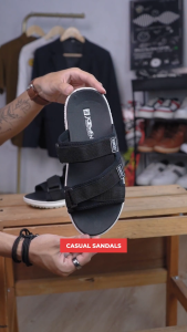 Sandal Fashion Sandal Pria Joemen S36 Hitam Sandal Selop