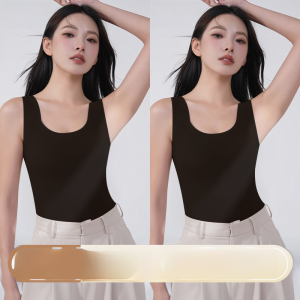 Miiow | Cat Woman Wide Shoulder Vest Strap Women Summer Thin No Bra Integrated Seamless Top Inner Wear Breathable Quick Dry Nylon Spandex