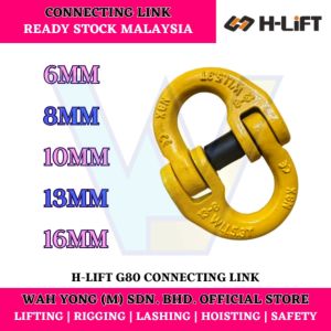 H-LIFT G80 CONNECTING LINK / HAMMERLOCK / COUPLING LINK (6MM - 16MM)
