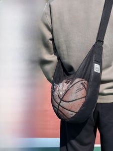 Sport Training Backpack Crossbody Portable Single Shoulder Bag for Basketball Football Volleyball Childrens Sports Gear