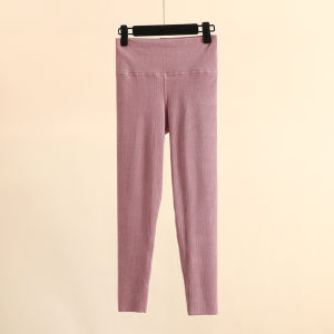 High Waist Thickened Womens Leggings Inner Wear Seamless Autumn Pants Fleece Lined Fluffy Warm Trousers Dervo Base Layer