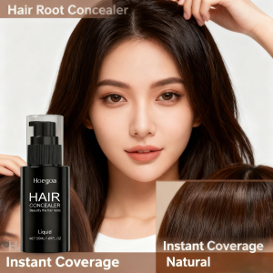 hoegoa | Hair Concealer Hairline Shadow Cover up Natural Color Rendering Easy to Clean Refreshing Hair Waterproof Hair Concealer Liquid