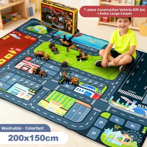 KIV | Baby Crawling Mat City Traffic