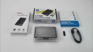 2.5 inch SATA to USB 3.0 External Hard Drive Enclosure Tool-Free 5Gbps SSD HDD Case Mobile Disk Box Support 6TB Laptop PC