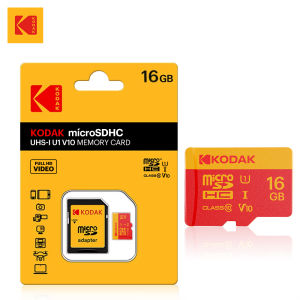 Kodak | KODAK 16GB Micro SD Card Class 10 U1 V10 TF Memory Card for Kids Camera Toy Camera Dash Cam CCTV Doorbell 32GB