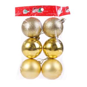 Electroplated Shiny Plastic Ornament Christmas Ball