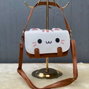 BJ65794 - BROWN - TAS JINJING TOTEBAG HANDBAG SLEMPANG SLINGBAG KITTY LUCU TAS WANITA FASHION IMPORT MODIS ELEGAN TERMURAH TERLARIS TERBARU TAS BATAM ZCJ5794