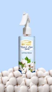 PURE COTTON Home and Linen spray 7in 1 Air freshener Deodoriser freshener Anti bacterial Odor eliminator helmet Spray