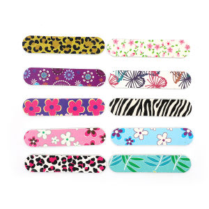 20pcs 9cm การ์ตูนพิมพ์ Emery BOARD ไฟล์เล็บความงามสารพันน่ารักรูปแบบคู่เล็บเท้าเครื่องมือเล็บ Care