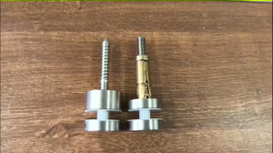 304 Stainless Steel Glass Clamp Stair Side Signage Bolt ✅ 8‑16mm Glass Clip Brushed Finish Glass Railing Standoff Screw for Stair Handrail & Wall Sign Mounting  Manila Stock COD Fast Shipping