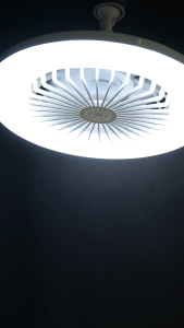 Dreepor LED Ceiling Fan Light 30W 50W Remote Control for Living Room Mini Ceiling Fan Modern Design 3 Color Silent 3 Speed Wind 3 Blades Timer